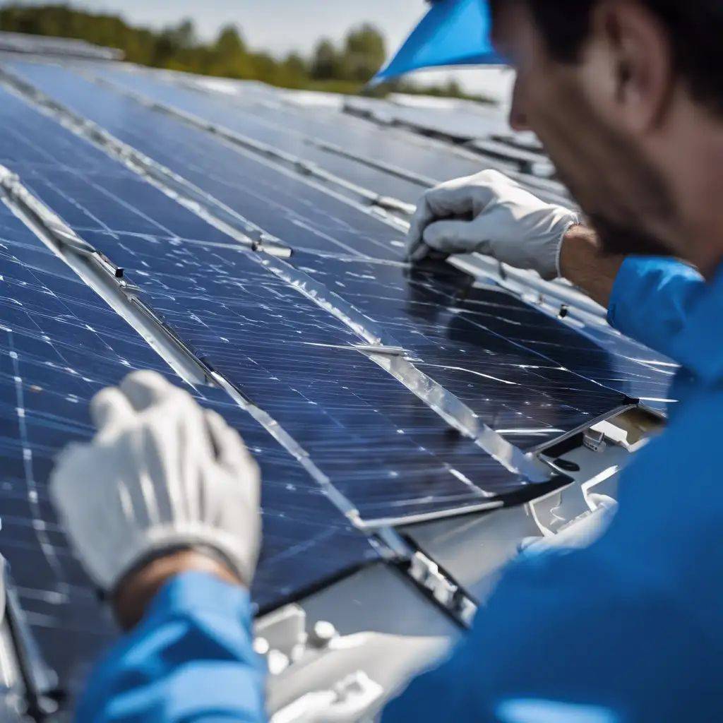 Nettoyage et entretien de vos panneaux solaires par ACTIV'ENVIRONNEMENT