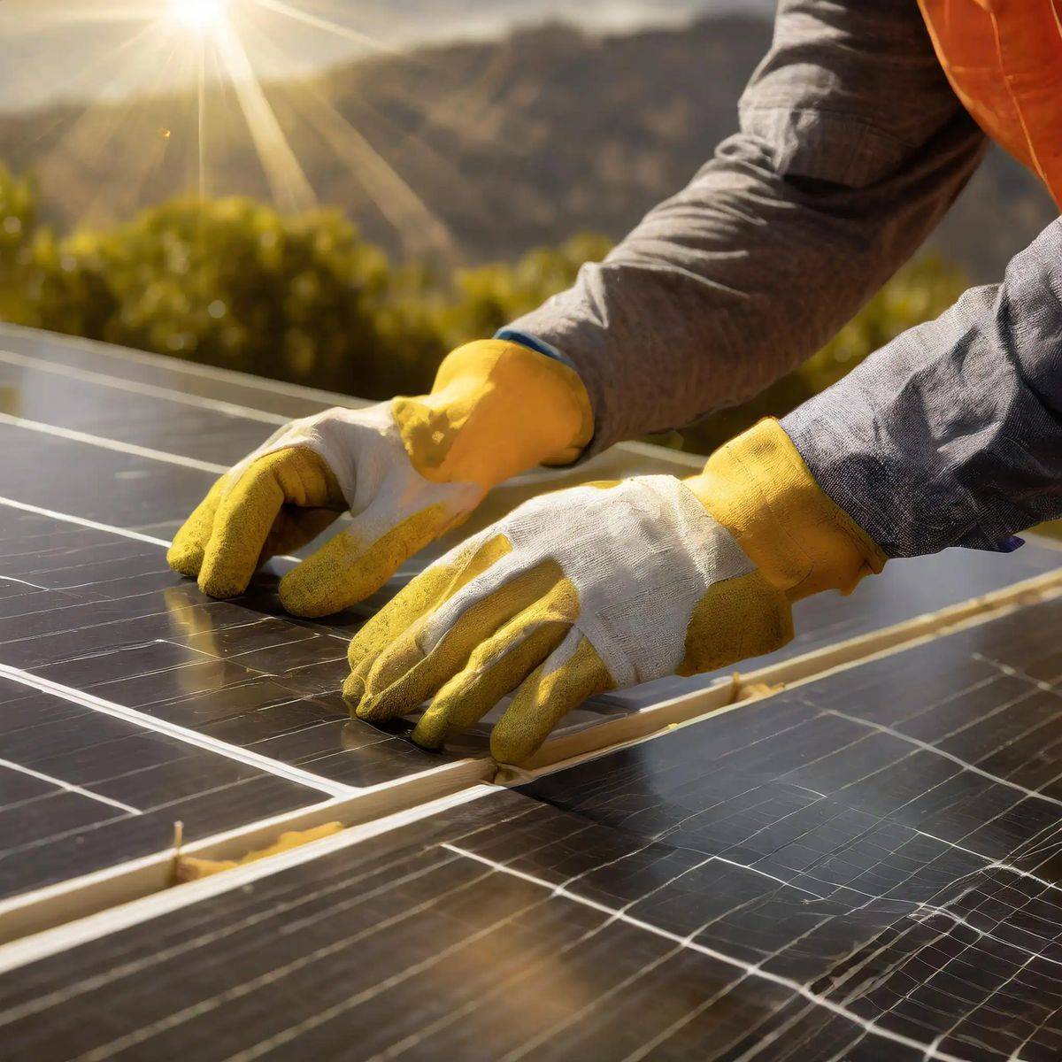 Pose de panneaux solaires pour maison individuelle