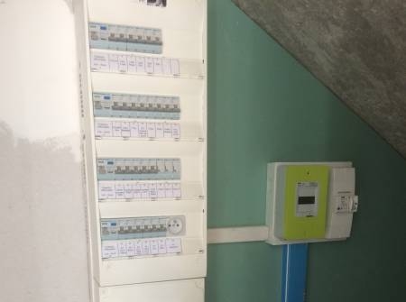 Tableau électrique installé par Activ'Environnement dans le 13